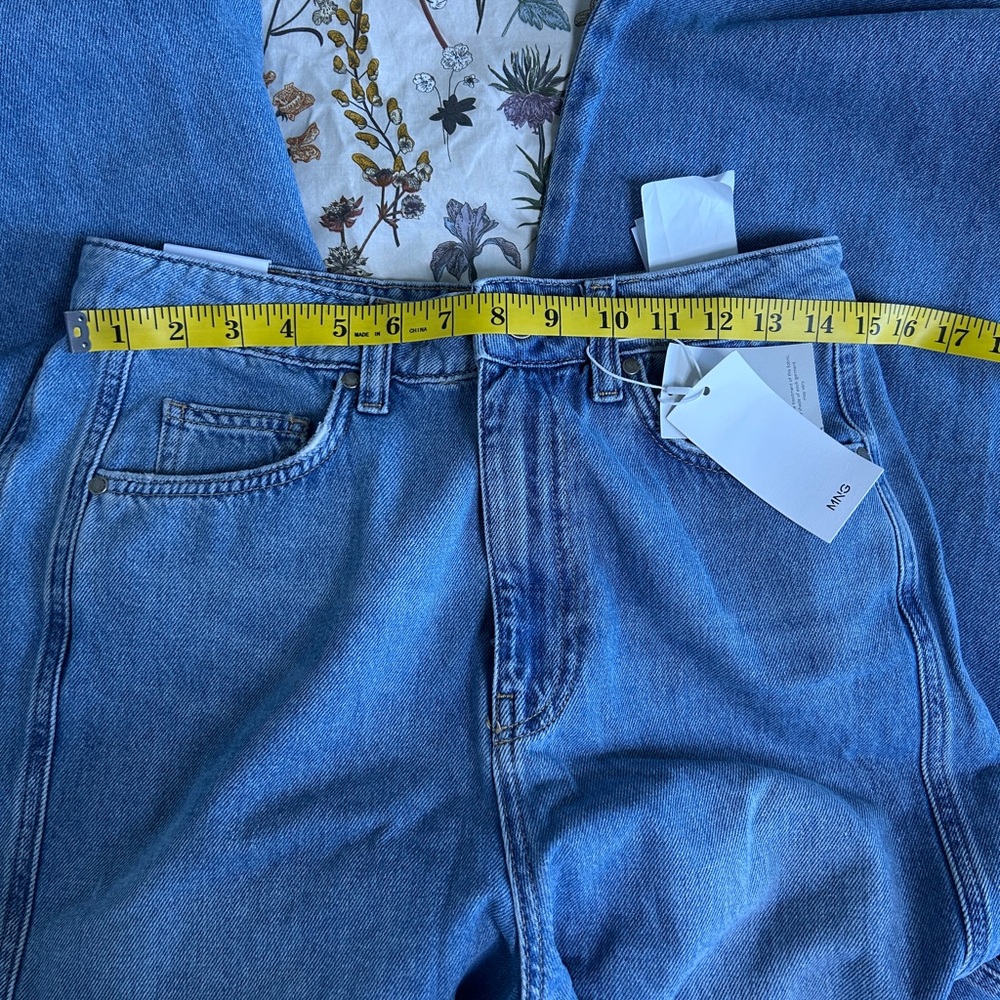 NWT Mango Wide Leg Jeans - Picture 6 of 10